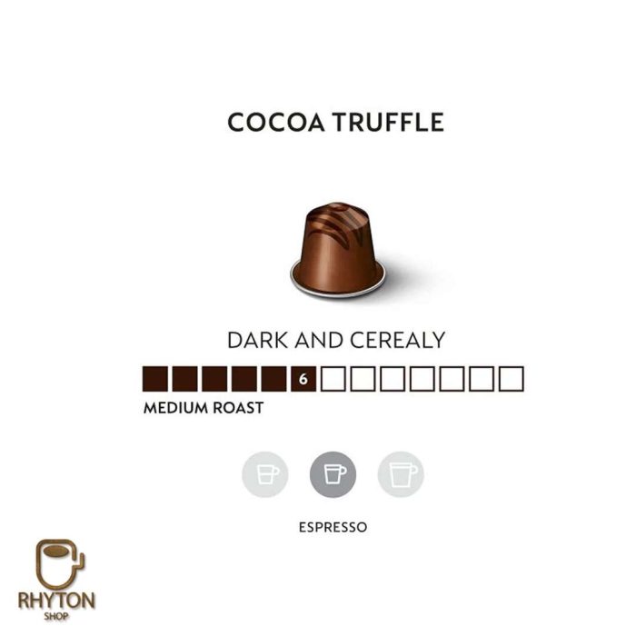 مشخصات کپسول قهوه نسپرسو Cocoa Truffle