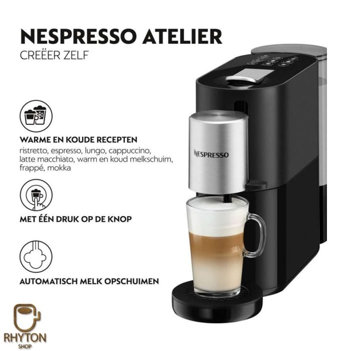 قابلیت اسپرسوساز نسپرسو مدل Nespresso ATELEIR