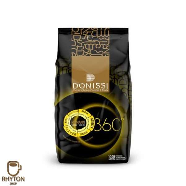 خرید دانه قهوه ریمان ترکیب 80% عربیکا و 20% ربوستا دونیسی - 1000 گرم