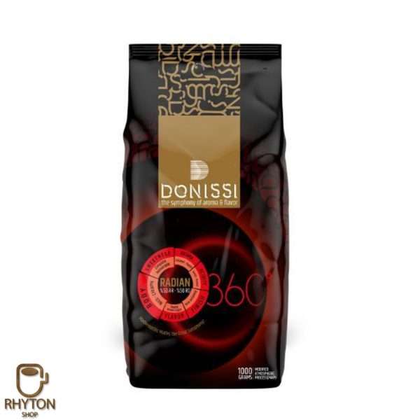 خرید دانه قهوه رادیان ترکیب 50% عربیکا و 50% ربوستا دونیسی - 1000 گرم