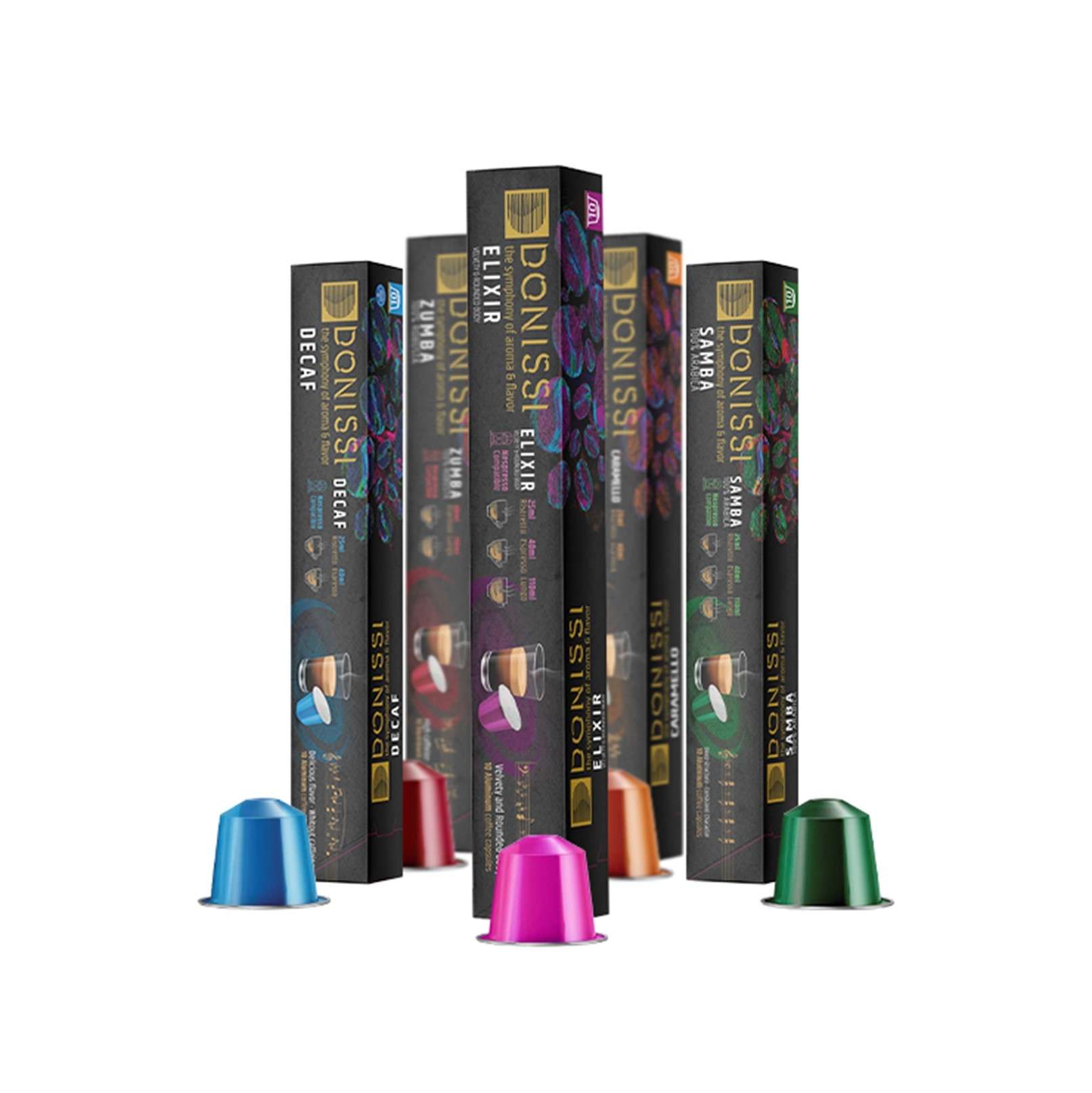 معرفی کپسول قهوه روبوستا زومبا دونیسی