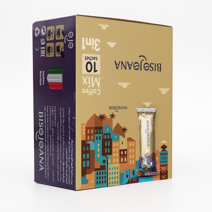 کافی میکس 3 در 1 بیسوجوانا - 23 گرم بسته 10 عددی